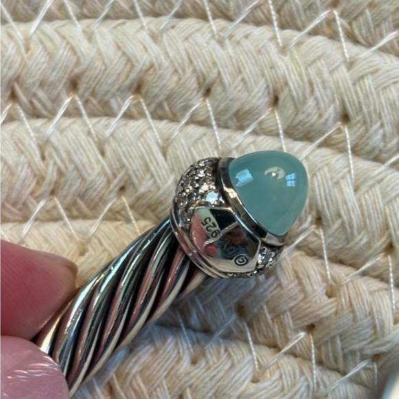 DAVID YURMAN ✨🩵HP🩵✨ 7mm Cable Cuff - Authentic - Picture 16 of 16